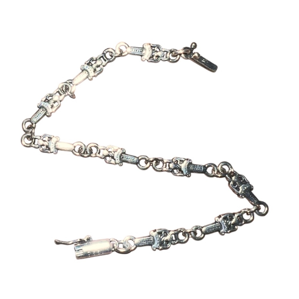 Chrome Hearts Silver Link Bracelet